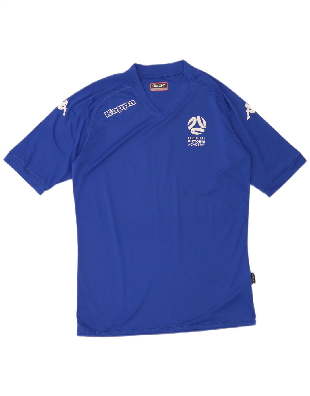 Camiseta feminina Kappa com estampa gráfica UK 18 XL azul poliéster