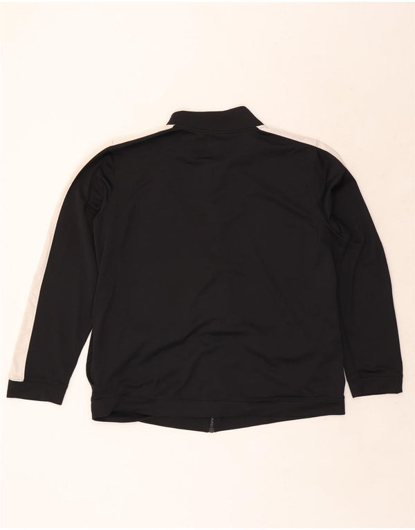 Under Armour Mens Treino Top Jacket 2XL Poliéster Colorblock Preto