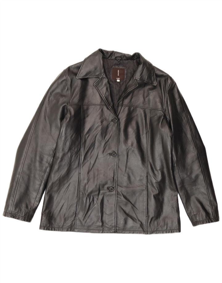 Jaqueta de couro feminina Conbipel IT 48 XL couro preto