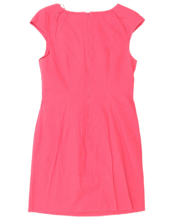Vestido bainha feminino Oasis UK 12 rosa médio