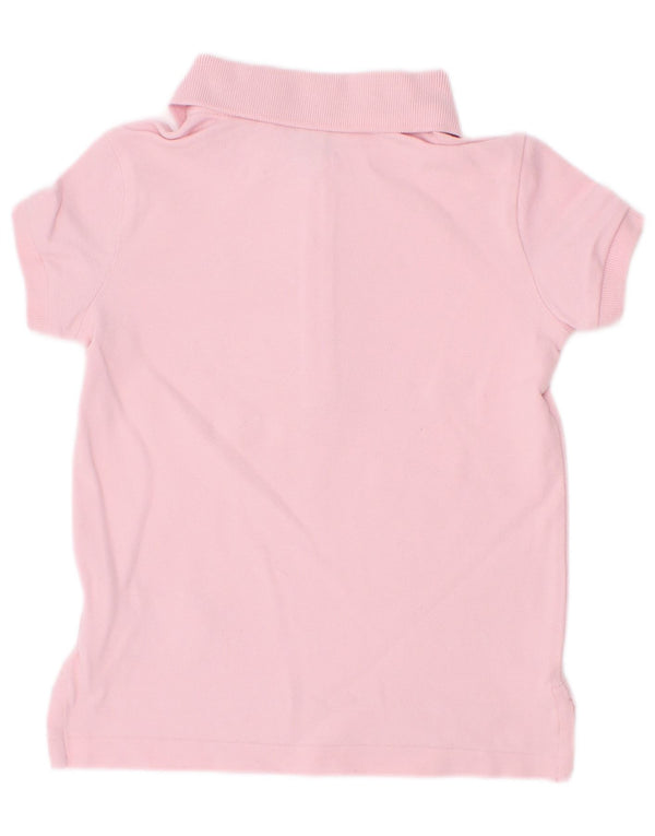 Camisa Polo Ralph Lauren Menina 4-5 Anos Algodão Rosa