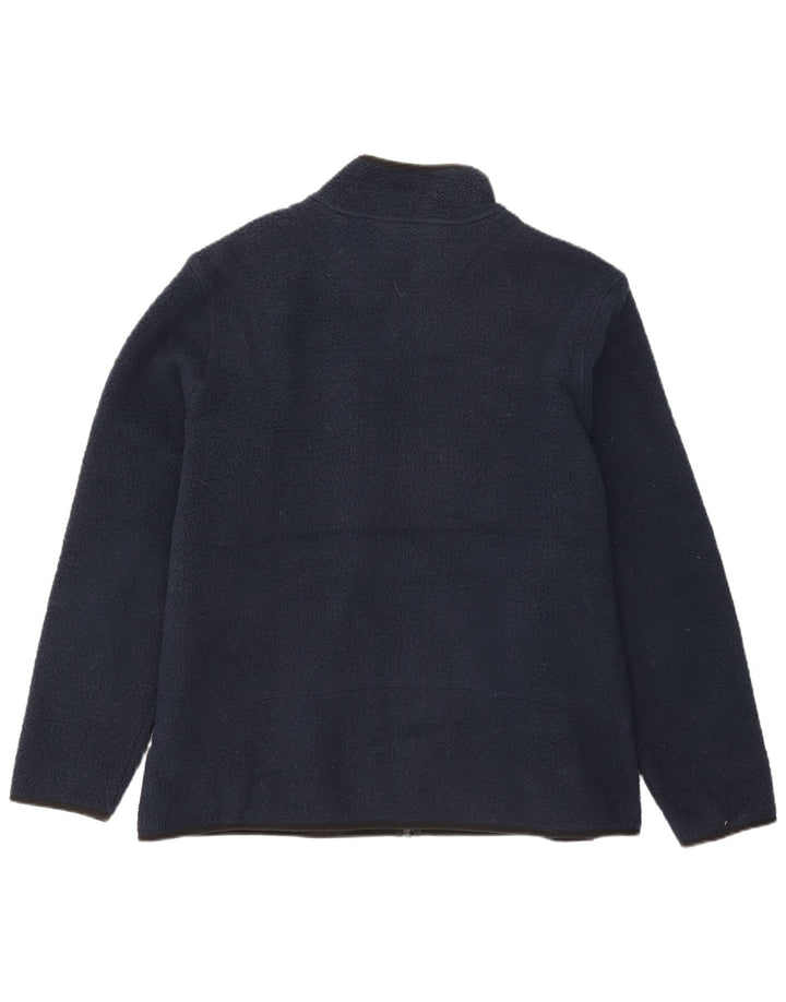 Jaqueta de lã masculina Marks & Spencer UK 46 3XL poliéster azul marinho