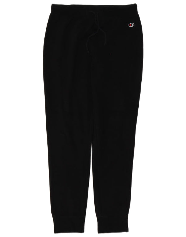 Calça de treino feminina Champion Joggers UK 12 médio algodão preto