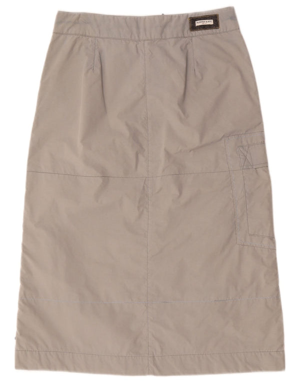 Saia cargo feminina de cintura alta Murphy & Nye W28 cinza médio