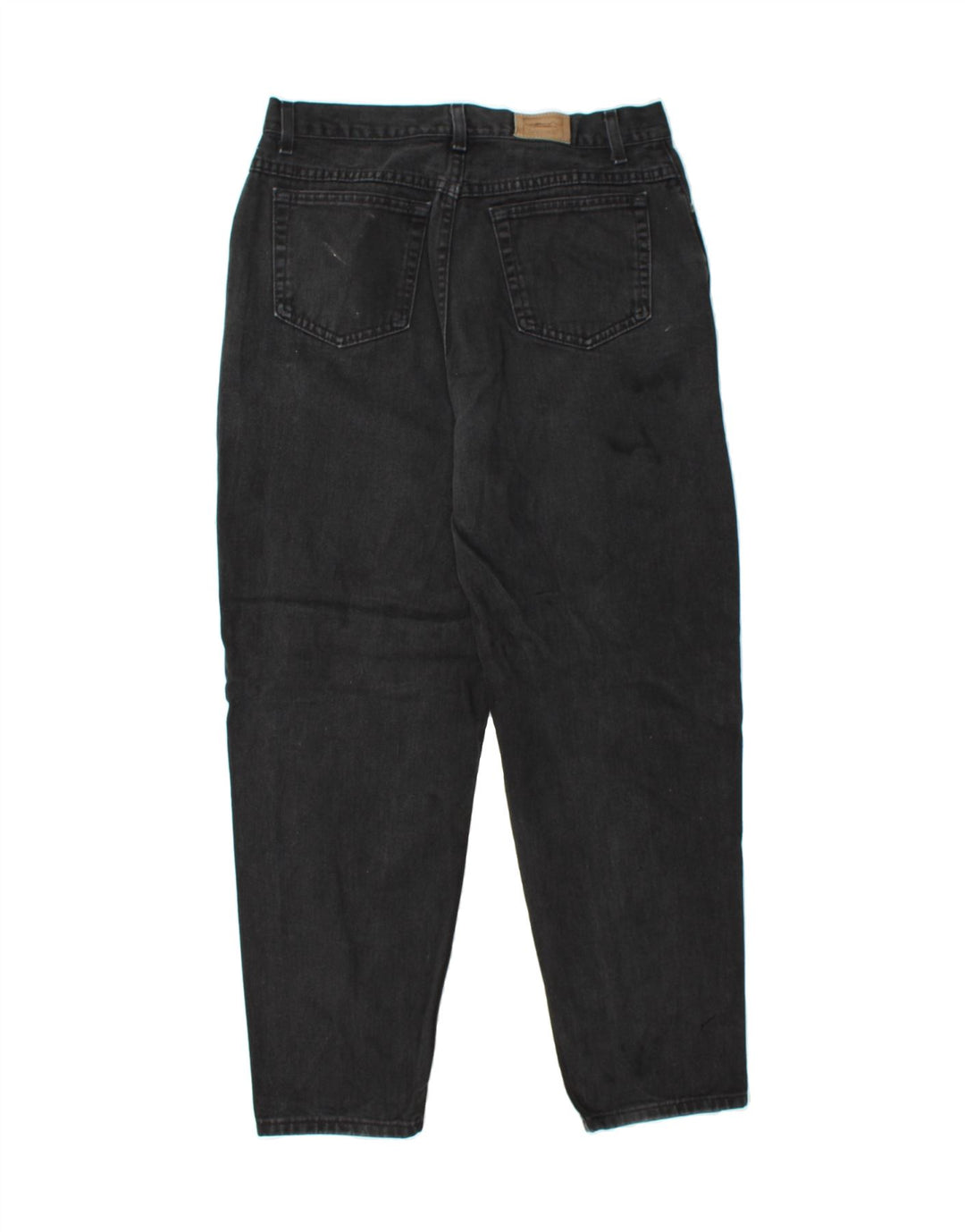 L.L.BEAN Womens Tapered Jeans W32 L30 Black Vintage L.L.Bean and Second-Hand L.L.Bean from Messina Hembry 