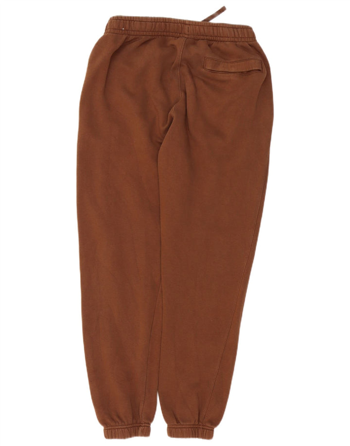 Calça de treino feminina Nike Joggers UK 14 médio marrom algodão