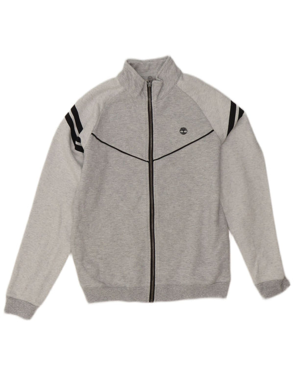 Casaco de treino Timberland menina 13-14 anos pequeno cinzento algodão