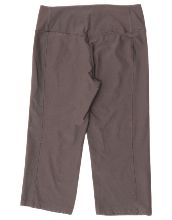 Leggings Nike Dri Fit Capri UK 14 Médio Cinza Poliéster