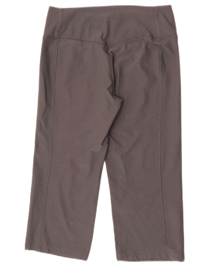Leggings Nike Dri Fit Capri UK 14 Médio Cinza Poliéster