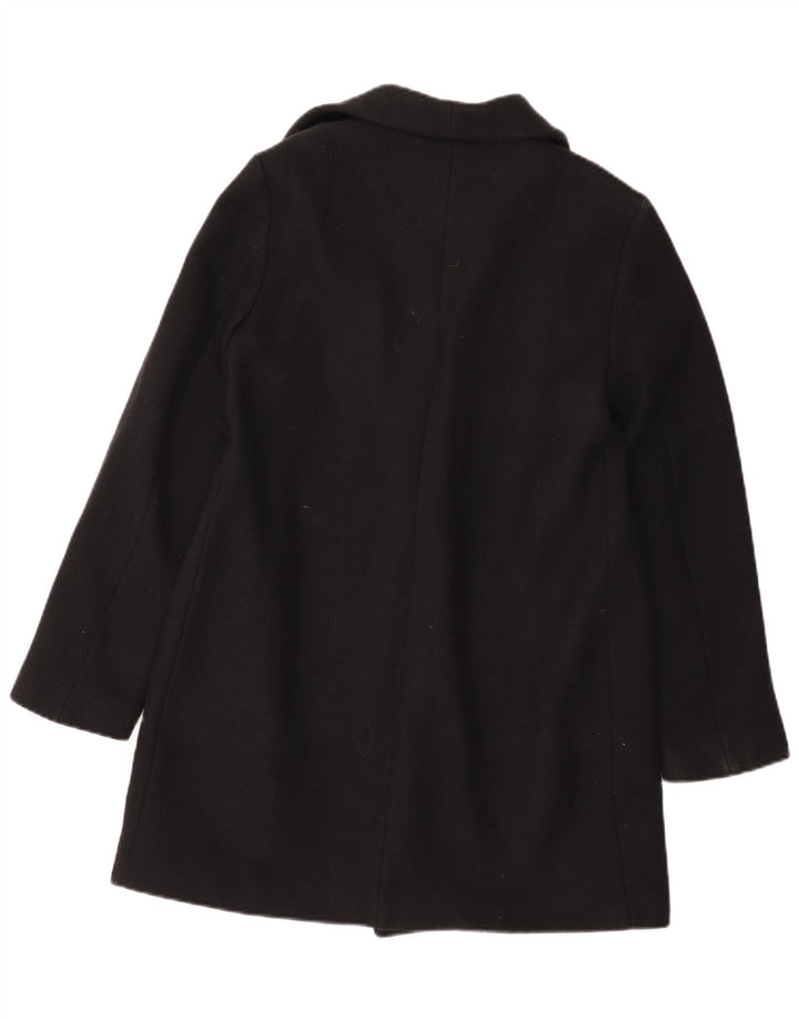 Sobretudo aberto feminino Zara Reino Unido 10 pequeno preto