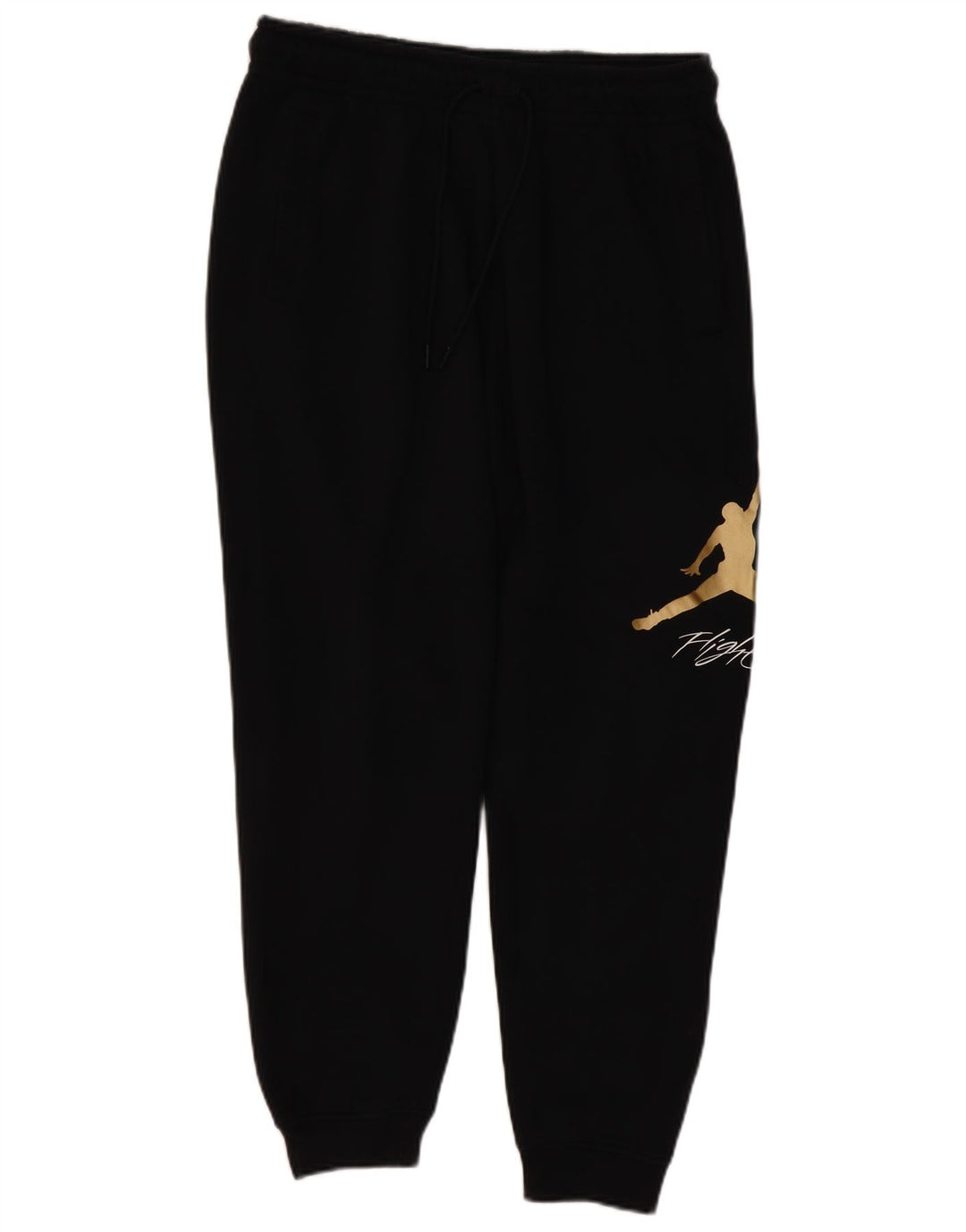 Jordan Mens Graphic Calças de treino Joggers Médio Preto