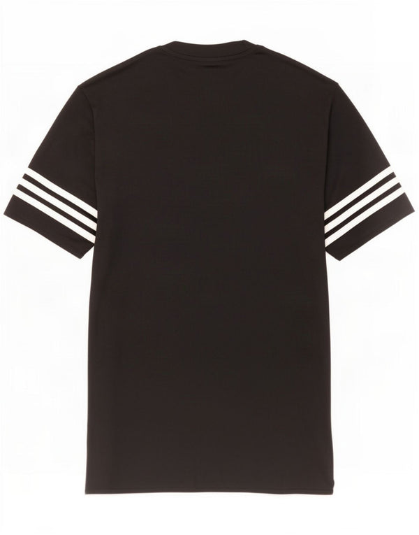 Camiseta masculina Adidas Top pequeno poliéster preto