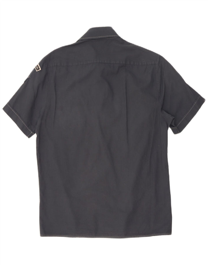 Camisa masculina de manga curta Levi's cinza médio