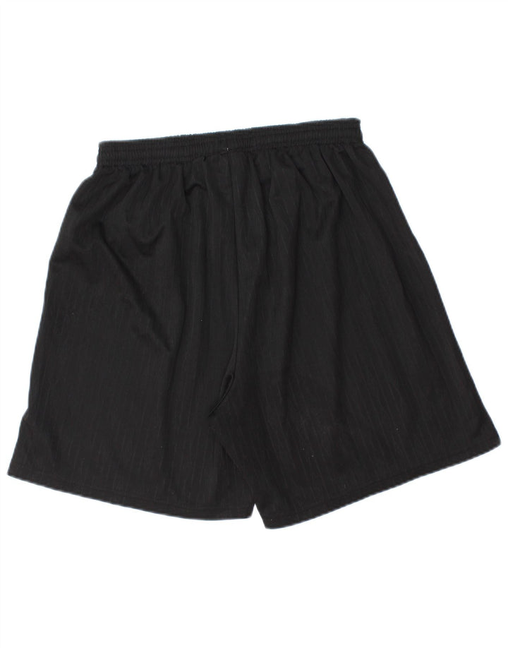 Shorts esportivos masculinos Umbro UK 32/34 poliéster preto médio