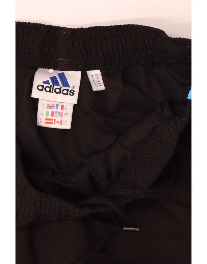 Shorts esportivos femininos Adidas UK 16 grande poliéster preto