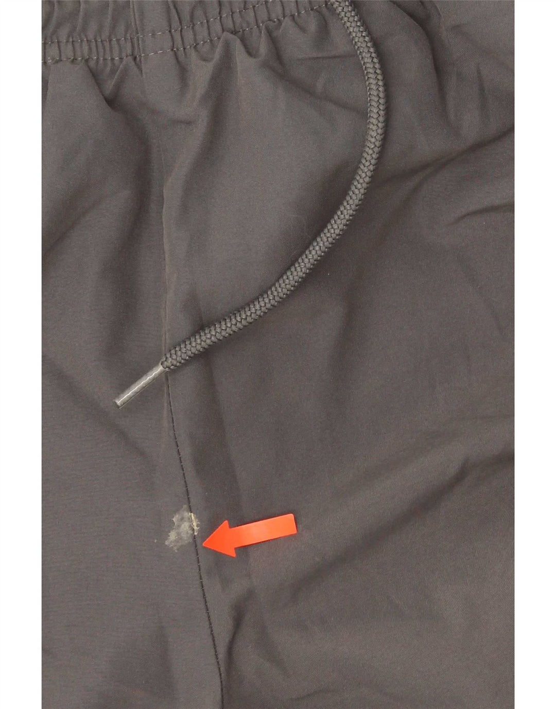 Calça de treino masculina Adidas Joggers grande poliéster cinza