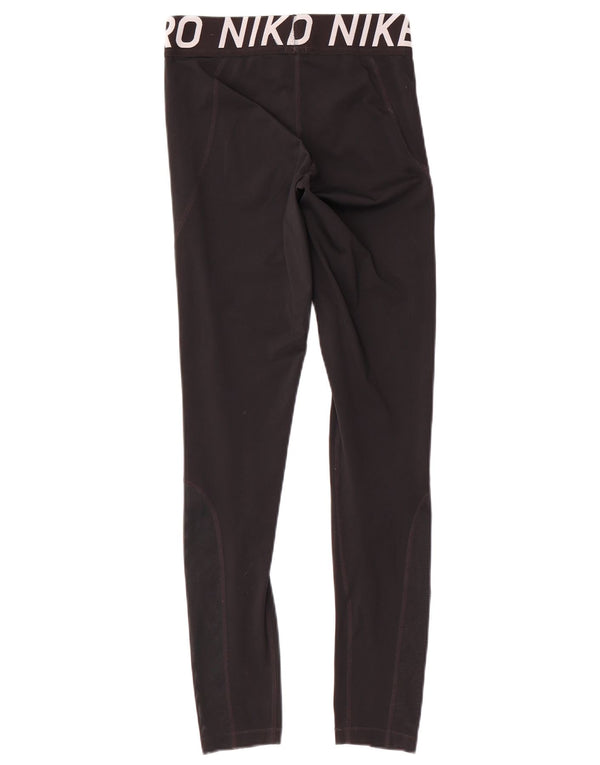 Leggings Nike Dri Fit Graphic UK 14 Médio Preto