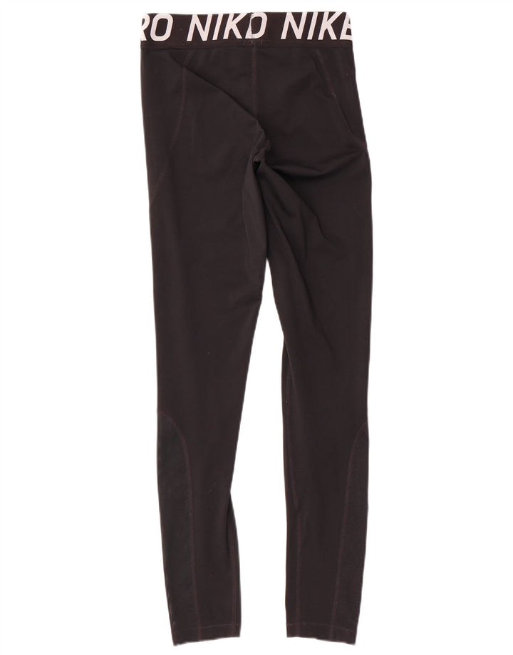 Leggings Nike Dri Fit Graphic UK 14 Médio Preto