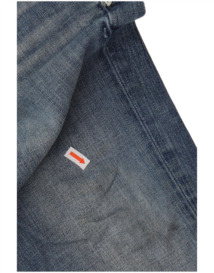 Calça jeans feminina BKE Fulton Bootcut W29 L29 azul algodão