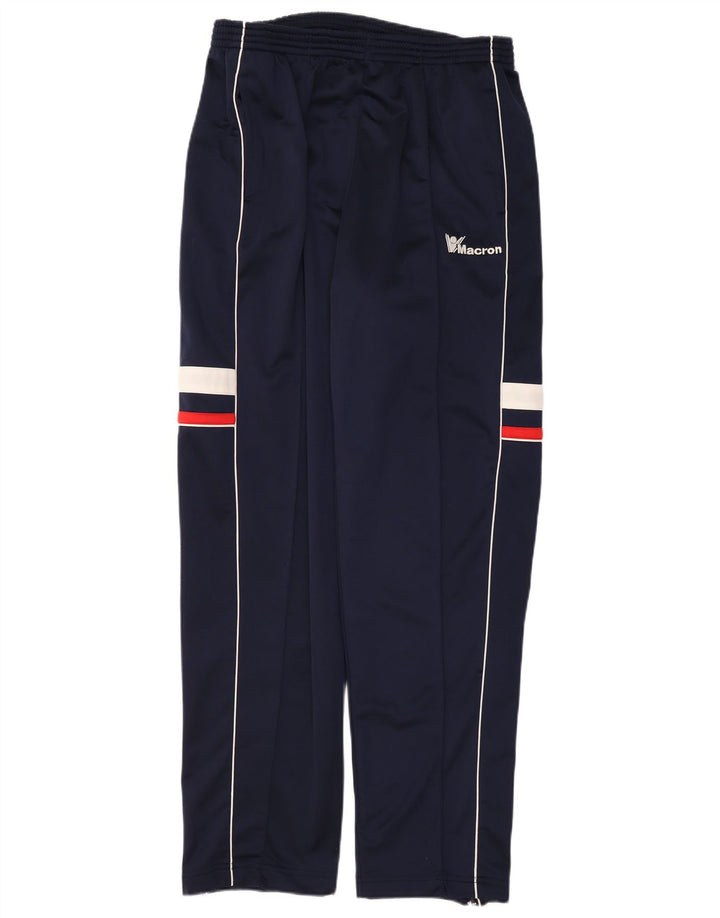 Calça de treino masculina MACRON XL azul marinho poliéster