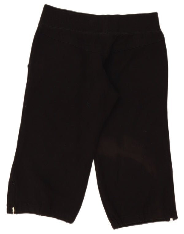 Bermuda esportiva feminina Puma UK 8 pequena algodão preto