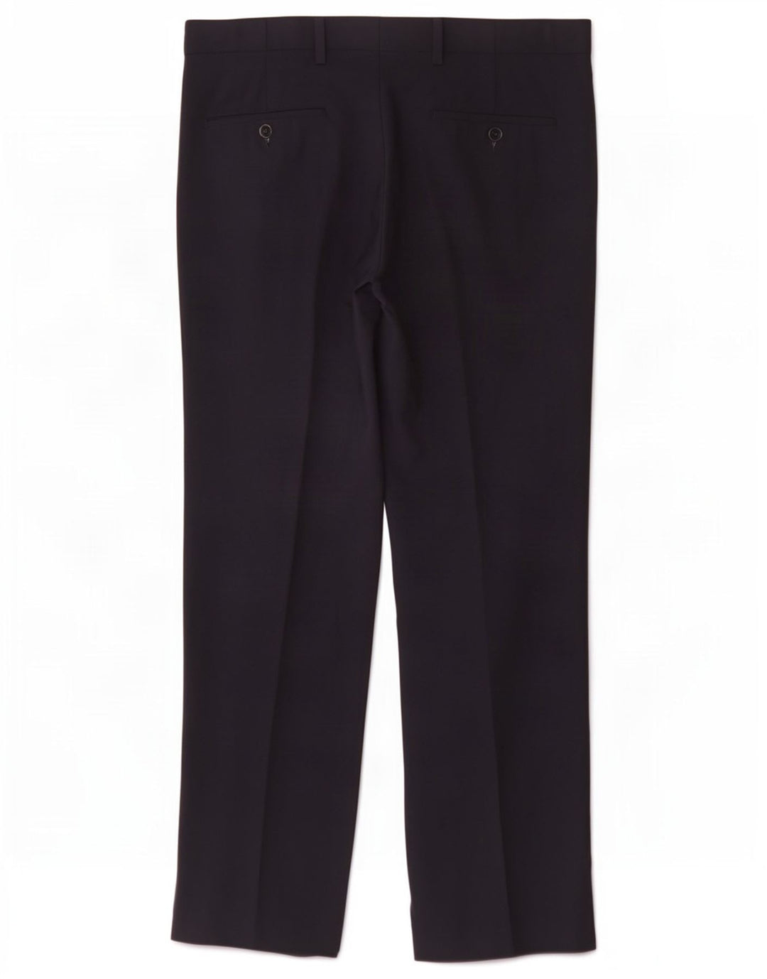 Calça Chino Regular Masculina Marks & Spencer W34 L31 Azul Marinho Poliéster