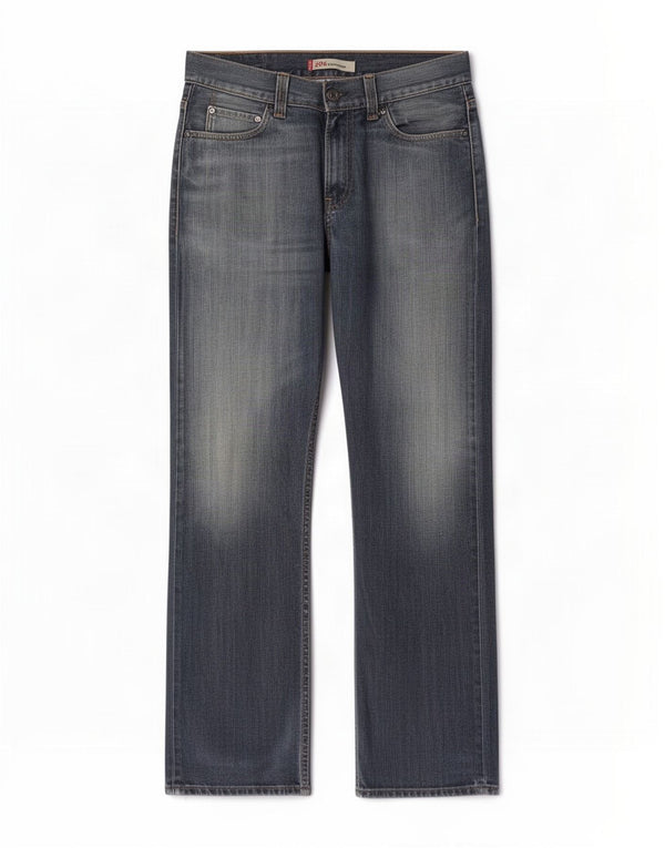 Calça jeans masculina Levi's 506 Standard Fit Straight W36 L30 Azul Algodão