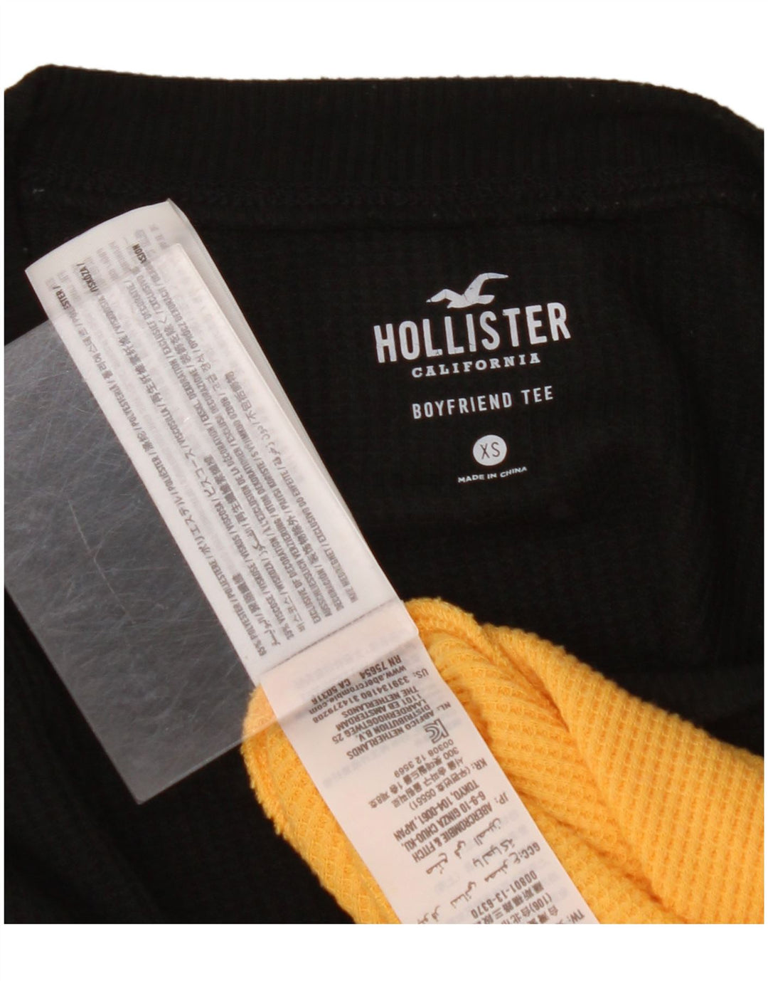 Suéter feminino HOLLISTER com gola redonda UK 6 XS multicolorido