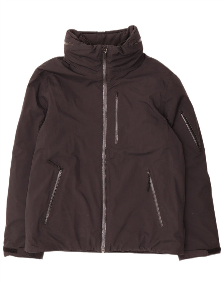 Jaqueta corta-vento masculina Slam UK 38 médio preto nylon