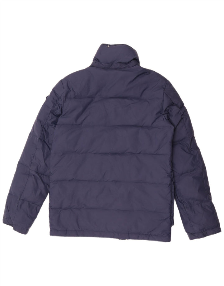Jaqueta acolchoada feminina Zu Elements UK 36 pequena azul marinho poliamida