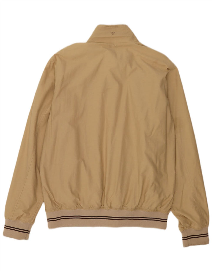 Jaqueta bomber masculina Brugi UK 42 XL algodão bege