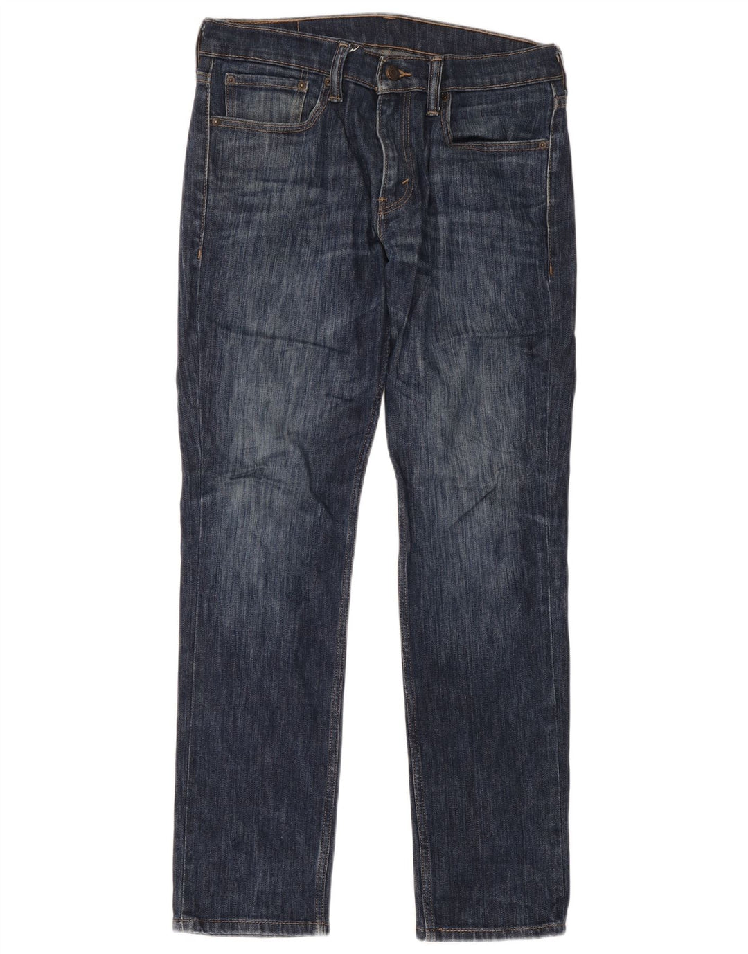 Levi's Masculino 511 Slim Jeans W32 L32 Azul Marinho Algodão