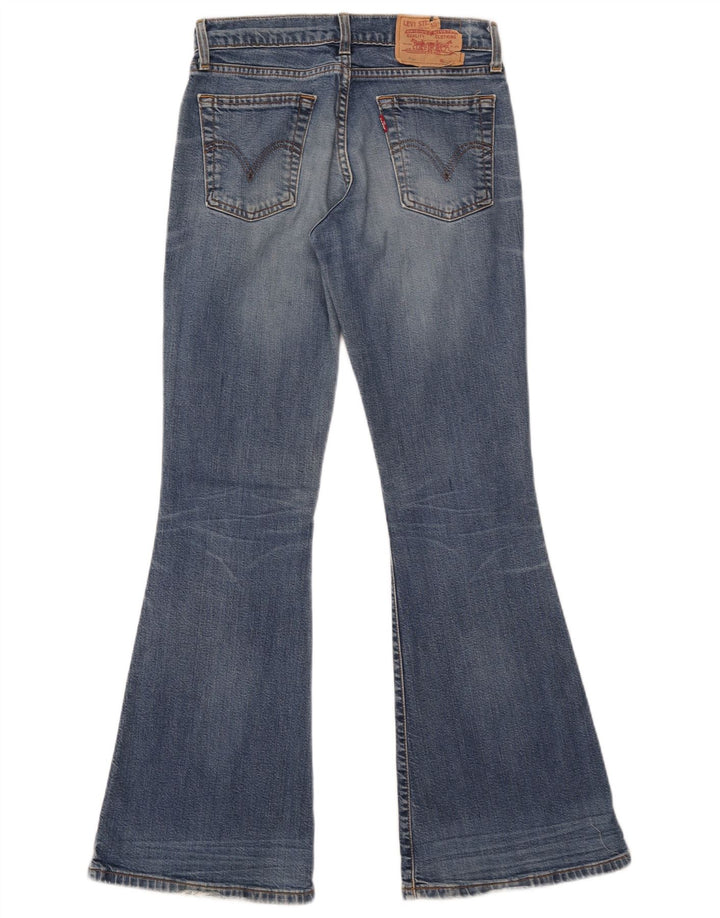 Calça jeans feminina Levi's 544 Flared W28 L32 azul algodão