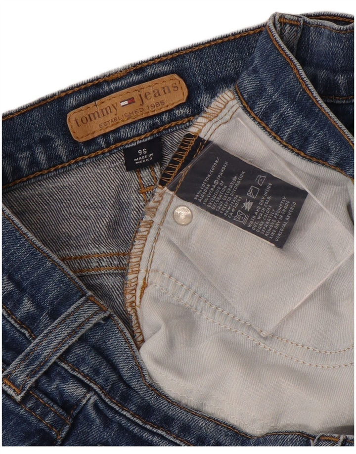 Jeans feminino Tommy Hilfiger Bootcut US 9 médio W30 L29 algodão azul