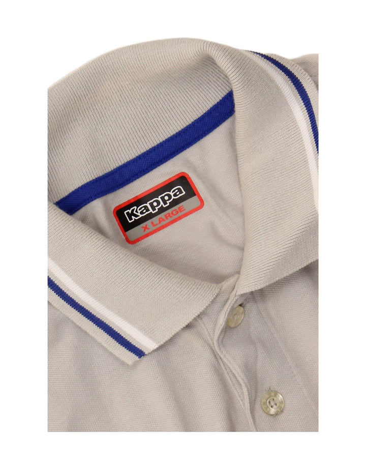 Camisa polo masculina KAPPA XL cinza