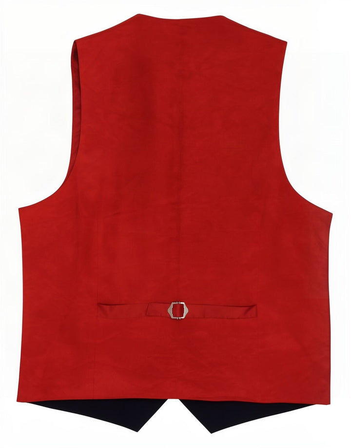 Colete masculino Ted Baker com 4 botões Reino Unido 36 pequeno azul marinho lã colorblock