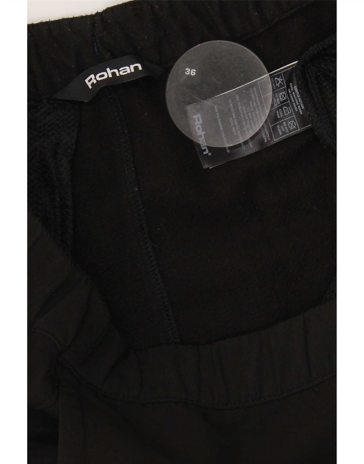 Rohan Shorts esportivos masculinos grandes de nylon preto