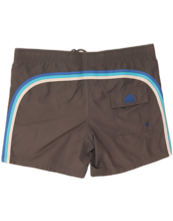 Shorts de natação masculino Sundek XL cinza Colourblock poliéster
