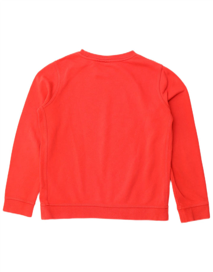 NIKE Boys Graphic Sweatshirt Jumper 13-14 Anos XL Vermelho Algodão