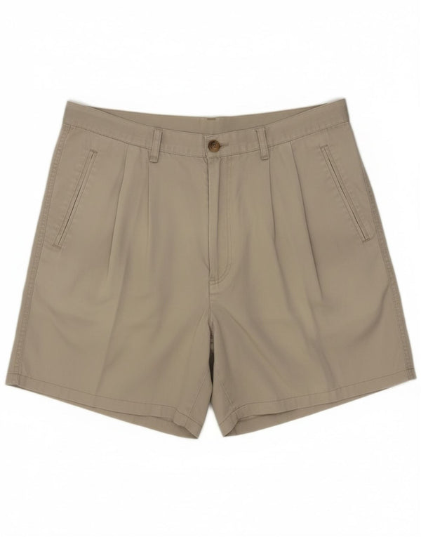 Rifle Mens Pegged Chino Shorts W36 Grande Bege