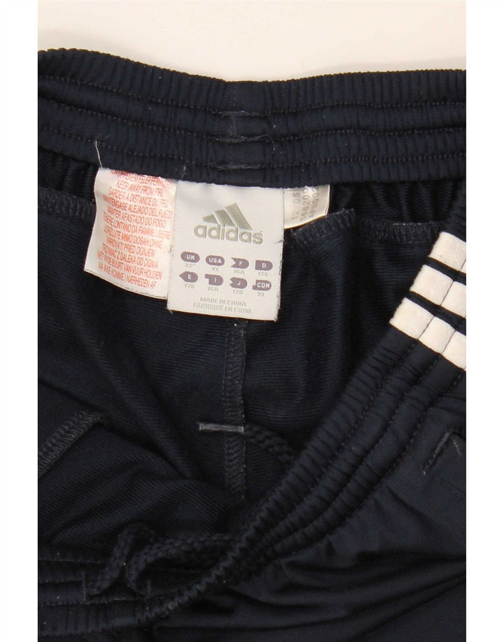 Calças de treino Adidas menino 15-16 anos azul marinho poliéster