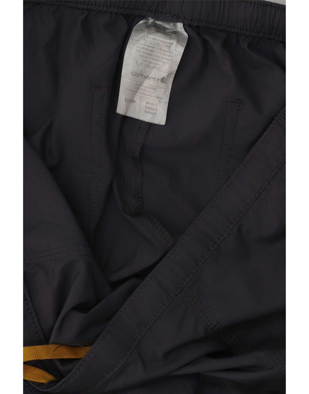 Calça Carhartt Masculina Petite Straight Cargo Grande W34 L28 Cinza Poliéster