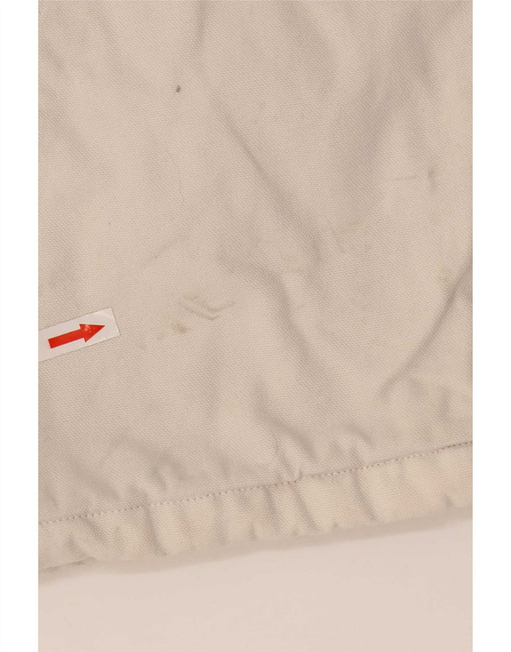 Jaqueta bomber gráfica masculina Murphy & Nye Reino Unido 40 grande algodão bege