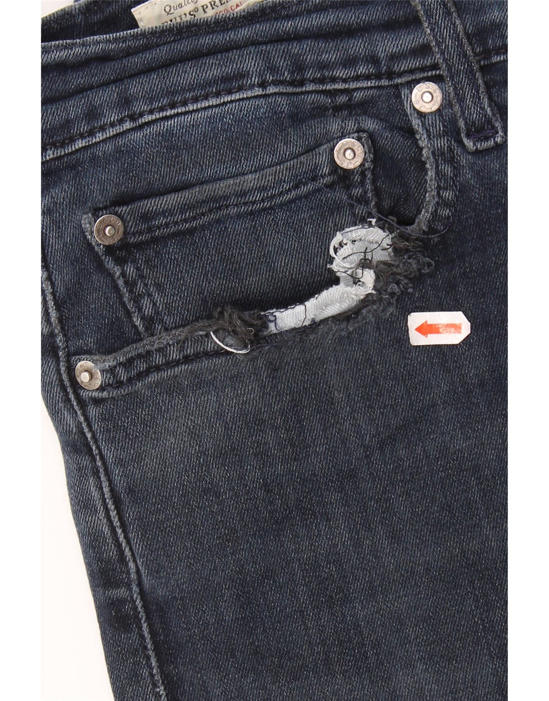 LEVI'S Jeans Skinny Masculino W32 L32 Azul Algodão