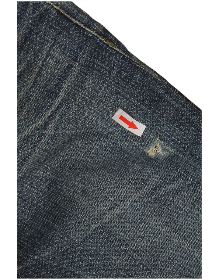 DIESEL Jeans Slim Feminino W28 L32 Azul Marinho Algodão