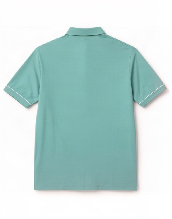 Camisa masculina de manga curta Gabicci 2XL algodão turquesa