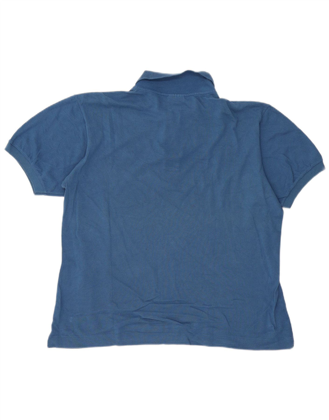 Camisa polo masculina Lacoste tamanho 5 grande algodão azul