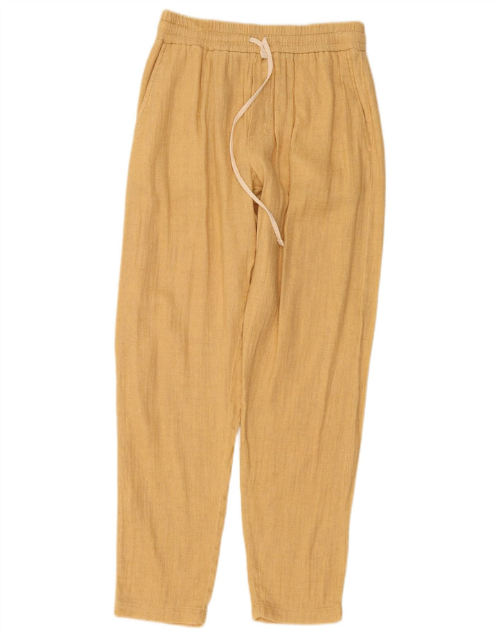 Calça Chino Cônica Feminina Zara Médio W28 L30 Bege