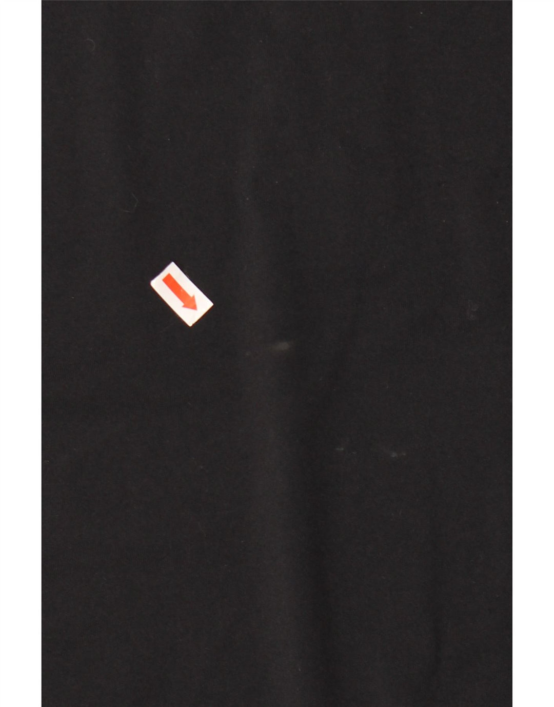 CALVIN KLEIN Mens Golf Graphic Zip Neck Pulôver Treino Top Grande Preto