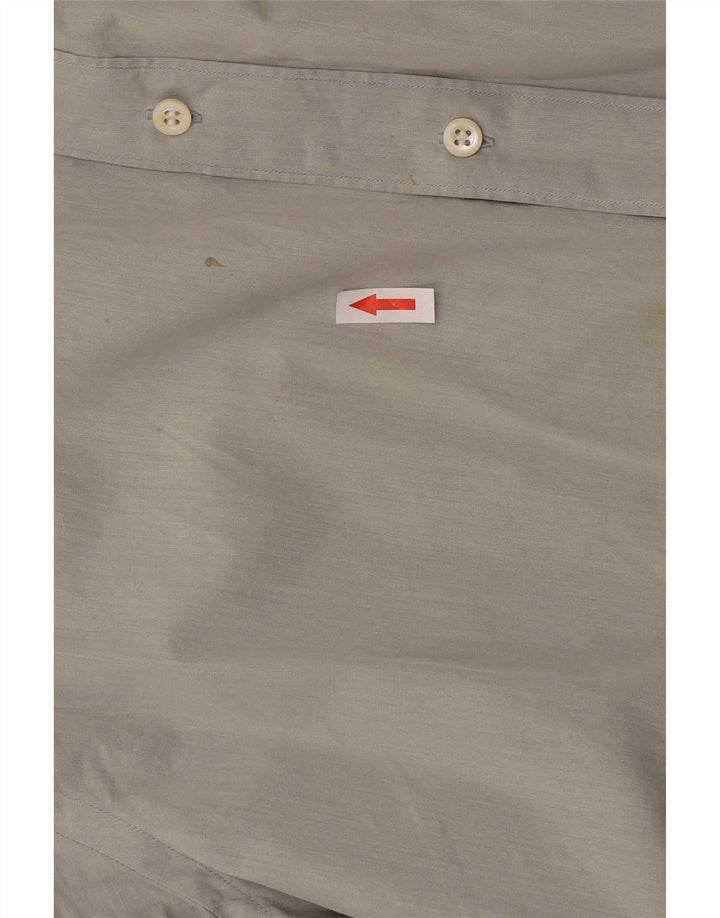 Camisa masculina Hugo Boss tamanho 17 1/2 44 XL cinza